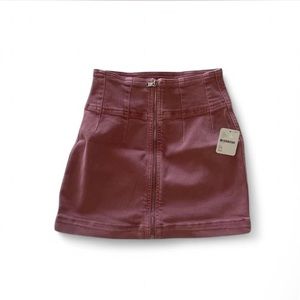Free People dusty rose mini skirt🌷